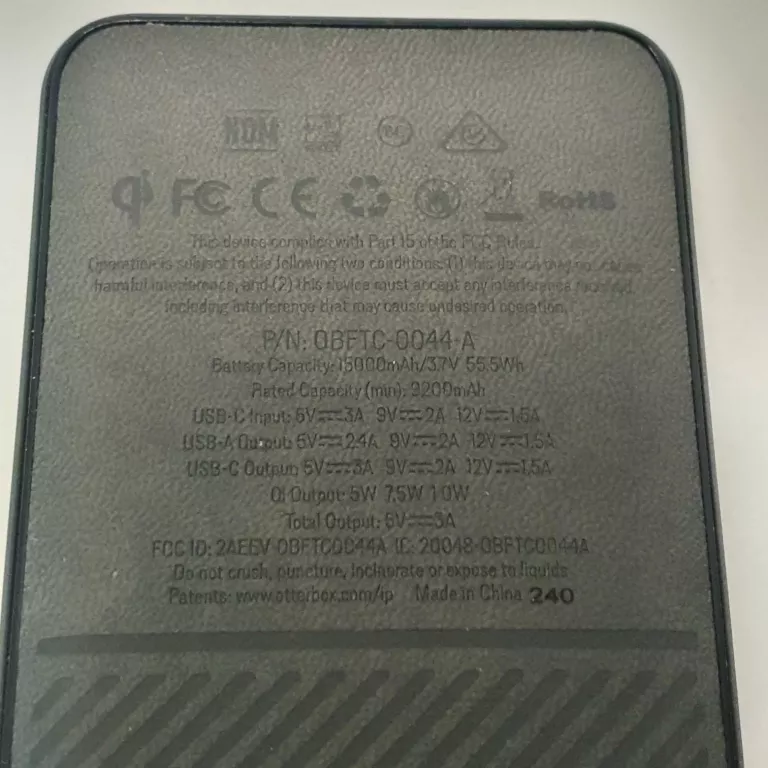 OTTERBOX POWERBANK ŁAD INDUKCYJNE PD 18W 15000MAH