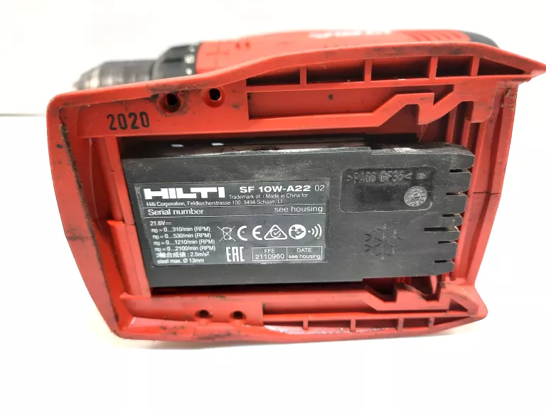 WKRĘTARKA HILTI SF 10W-A22 + AKU B22/5.2