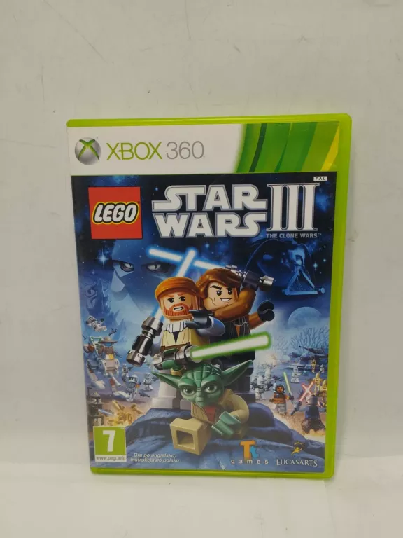 GRA LEGO STAR WARS III XBOX 360