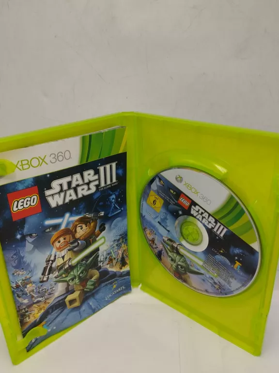 GRA LEGO STAR WARS III XBOX 360