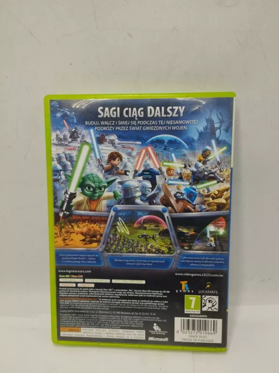 GRA LEGO STAR WARS III XBOX 360