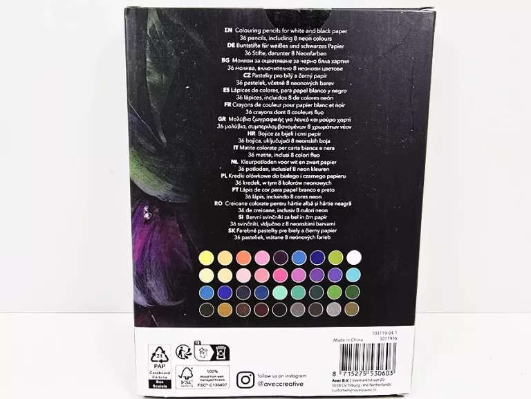 kredki-olowkowe-avec-36-szt-duzy-zestaw-kredek-8-neonowych-ean-gtin-8715275530603