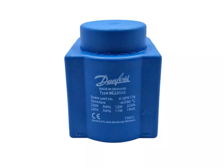 DANFOSS CEWKA DO ZAWORU 230V 50HZ 10W Z PUSZKĄ IP67 018F6701