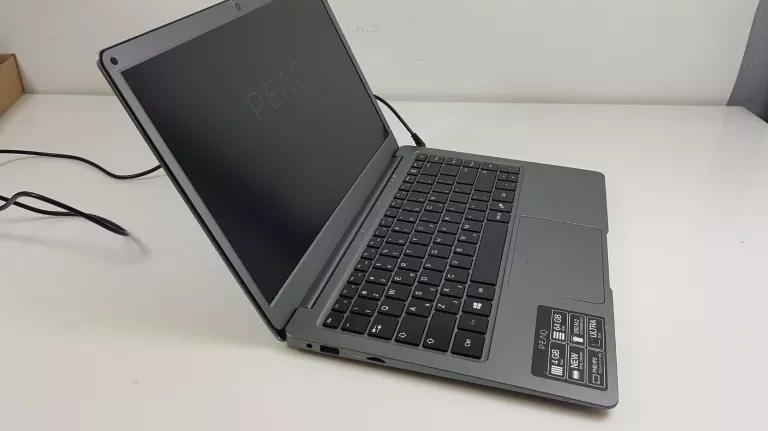 LAPTOP PEAQ SLIM S130 N3350 13,3' FHD 4GB 64GB MINIHDMI USB3 CAM W10