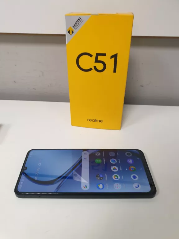 TELEFON REALME C51 4/128 GB DUAL SIM - KOMPLET