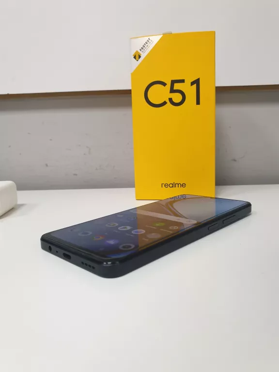 TELEFON REALME C51 4/128 GB DUAL SIM - KOMPLET