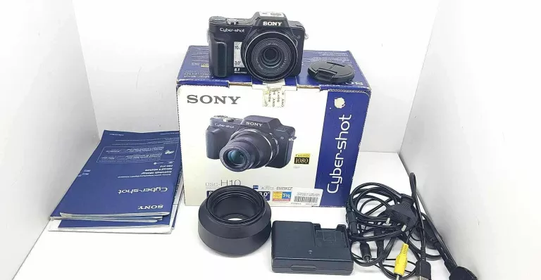 APARAT CYBER SHOT SONY DSC-H10 / KOMPLET