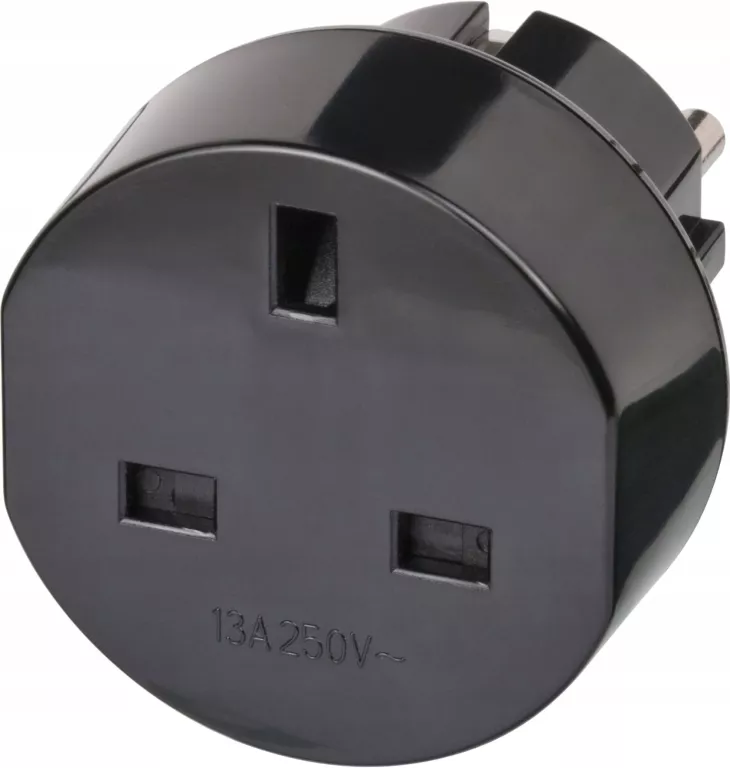 ADAPTER PODRÓŻNY ANGIELSKA WTYCZKA PRZEJŚCIÓWKA UK NA PL BRENNENSTUHL
