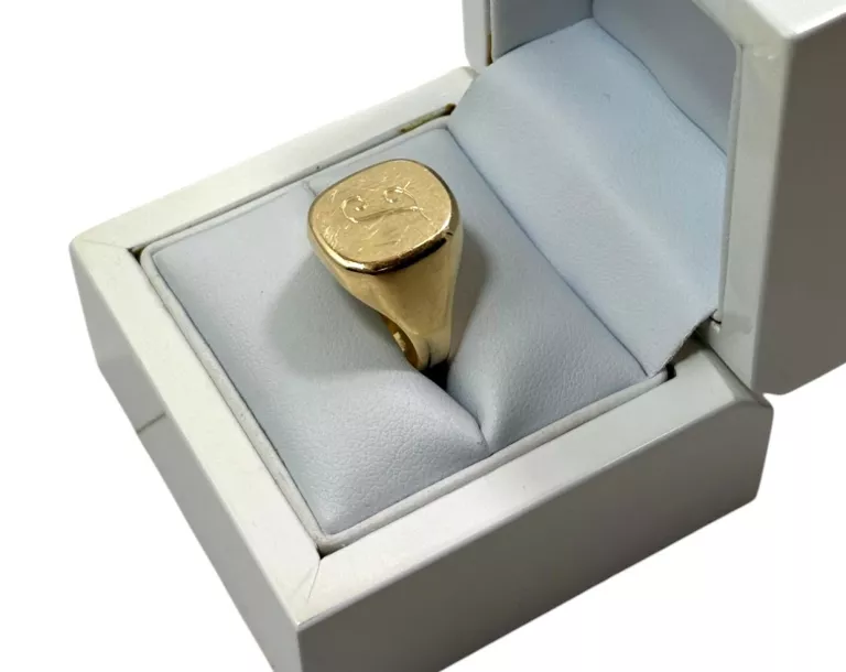 MĘSKI ZŁOTY SYGNET 585 4.02G