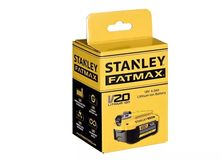AKUMULATOR STANLEY SFMCB204 LI-ION 18V 4.0AH V20 5035048724354