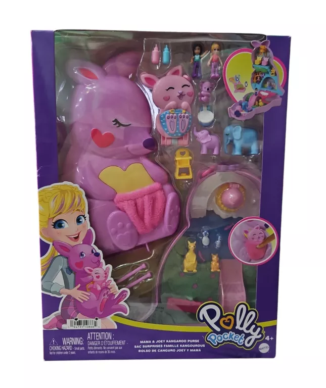 POLLY POCKET TINY POWER TOREBKA MUSZELKA MUSZLA PREZENT SYRENKA AKCESORIA