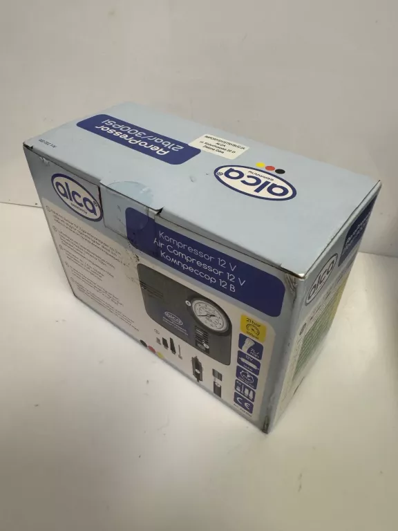 ALCA KOMPRESOR SAMOCHODOWY DO KÓŁ 12V 300PSI 21 BAR IDEAŁ!