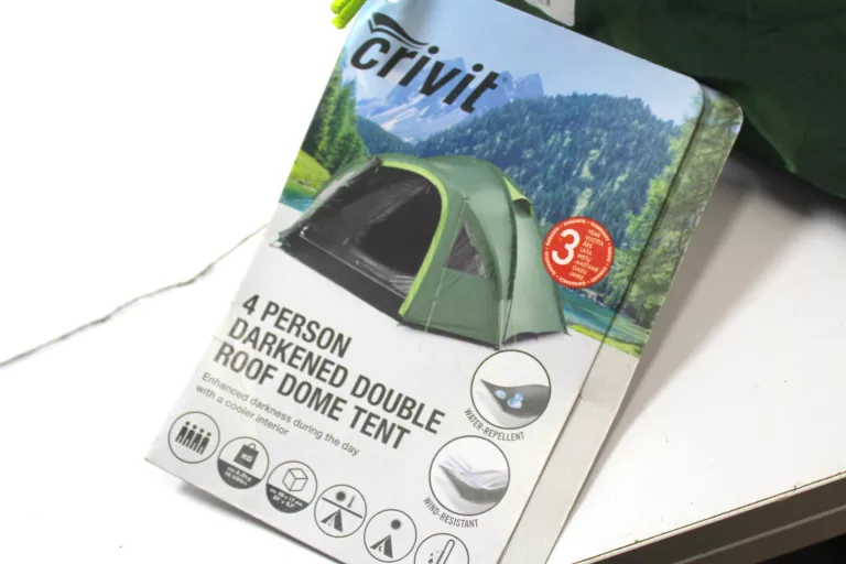 CRIVIT 4-OSOBOWY NAMIOT IGLO Z PODWÓJNYM DACHEM