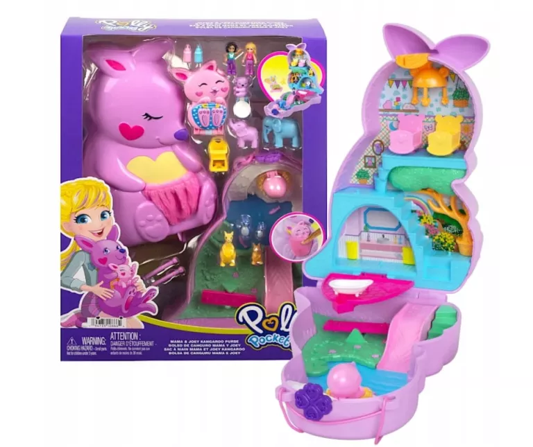 POLLY POCKET TINY POWER TOREBKA MUSZELKA MUSZLA PREZENT SYRENKA AKCESORIA