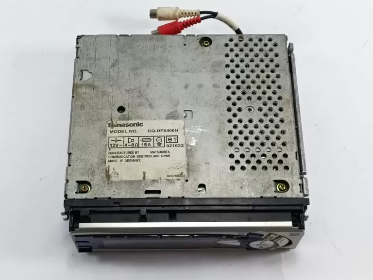 RADIO SAMOCHODOWE PANASONIC DFX400N USZKODZONE