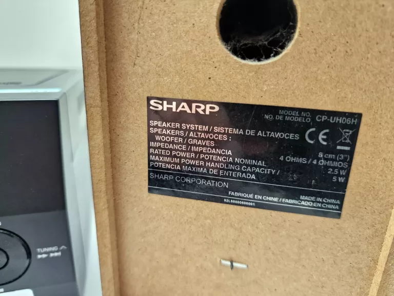 MINI WIEŻA STEREO SHARP XL-UH06
