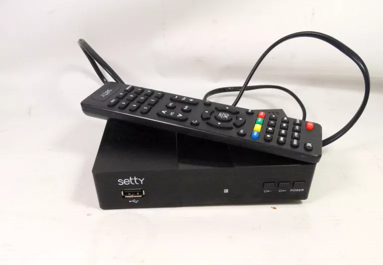 TUNER DEKODER DVB-T2 SETTY STDK-01 BEZ DVB-T2 USZKODZONY