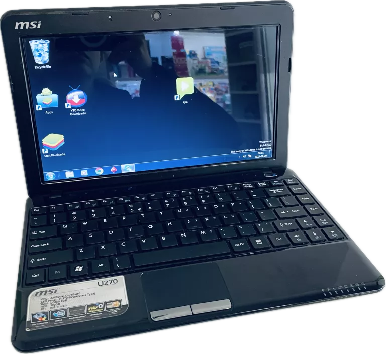 LAPTOP MSI MS-1245 11,6 " AMD E 2GB /320GB
