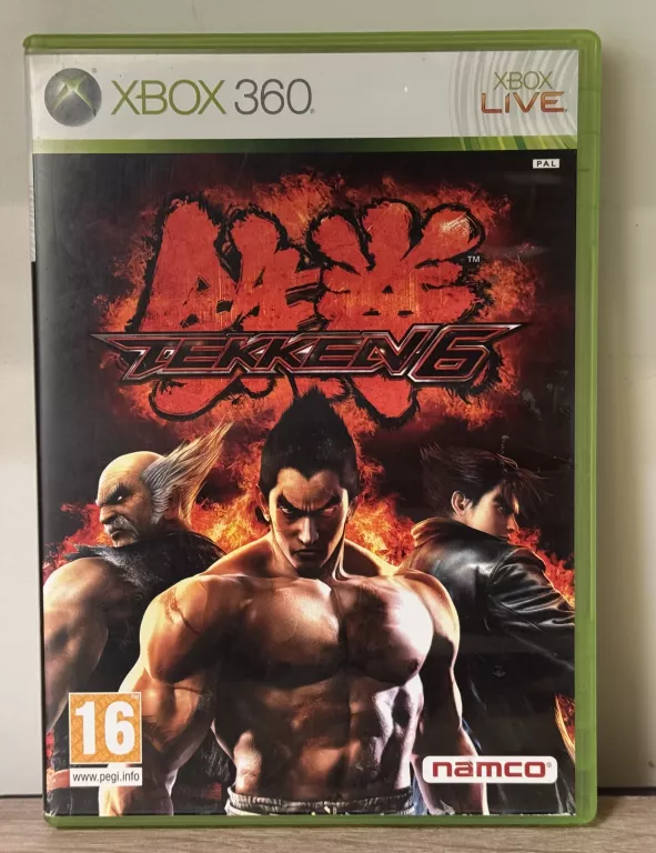 GRA TEKKEN 6 NA KONSOLE XBOX 360