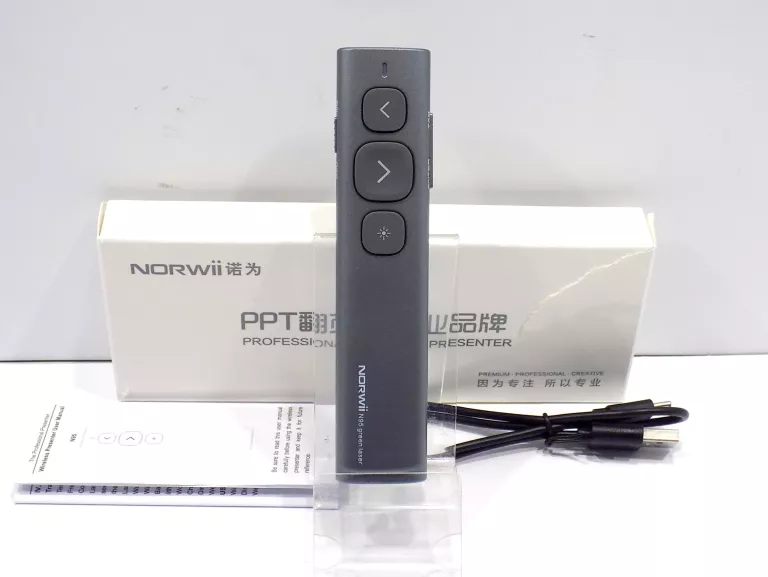 WSKAŹNIK LASEROWY DO PREZENTACJI NORWII POWERPOINTER BEZPRZEWODOWY