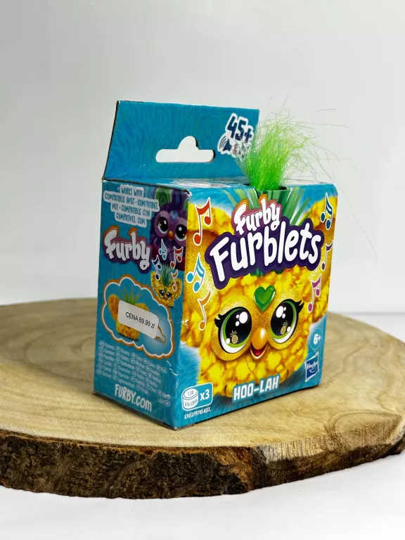 FURBY MEBLE HOO-LAH, MINI ELEKTRONICZNY PLUSZAK