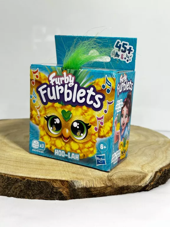 FURBY MEBLE HOO-LAH, MINI ELEKTRONICZNY PLUSZAK
