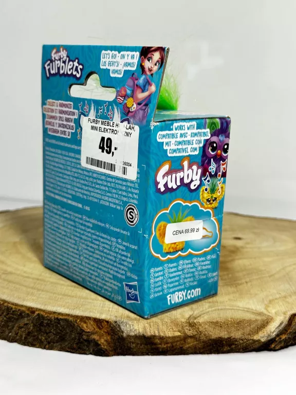 FURBY MEBLE HOO-LAH, MINI ELEKTRONICZNY PLUSZAK