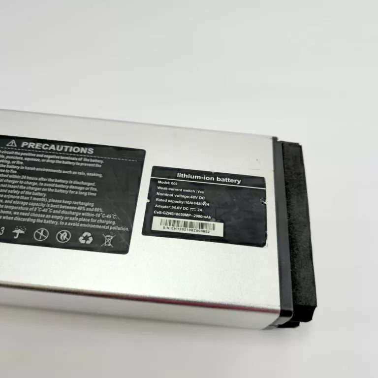LAFLY X3 X5 JINGHMA R7 R5 AKUMULATOR 48V 14AH 12.8AH 12AH DCH 006 DO 1000W