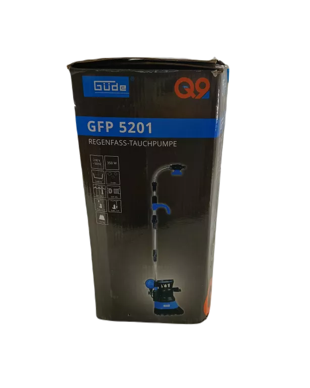 POMPA ZATAPIALNA GUDE 350 W 5200 L/H