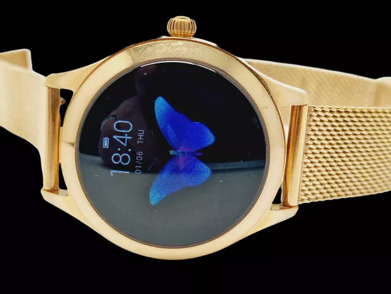 SMARTWATCH RUBICON ZŁOTY