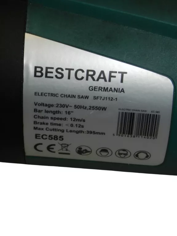 PIŁA ELEKTRYCZNA BESTCRAFT EC585 2550W