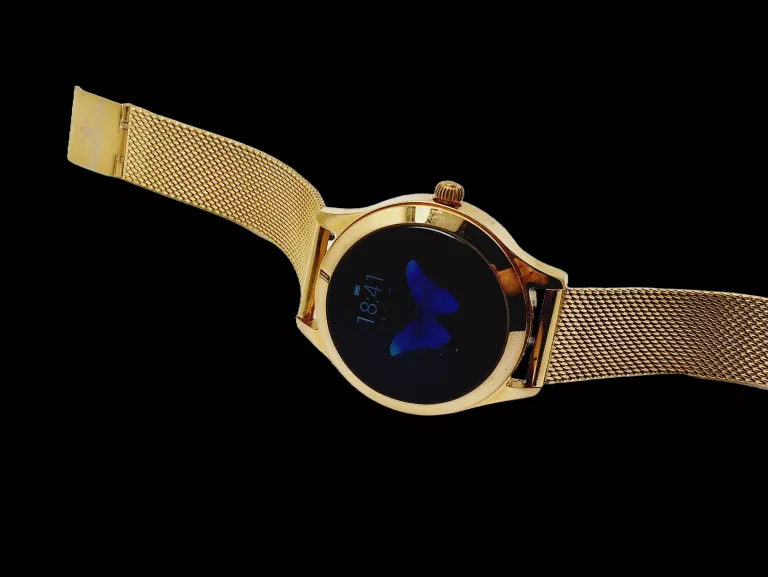 SMARTWATCH RUBICON ZŁOTY