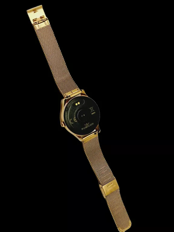 SMARTWATCH RUBICON ZŁOTY