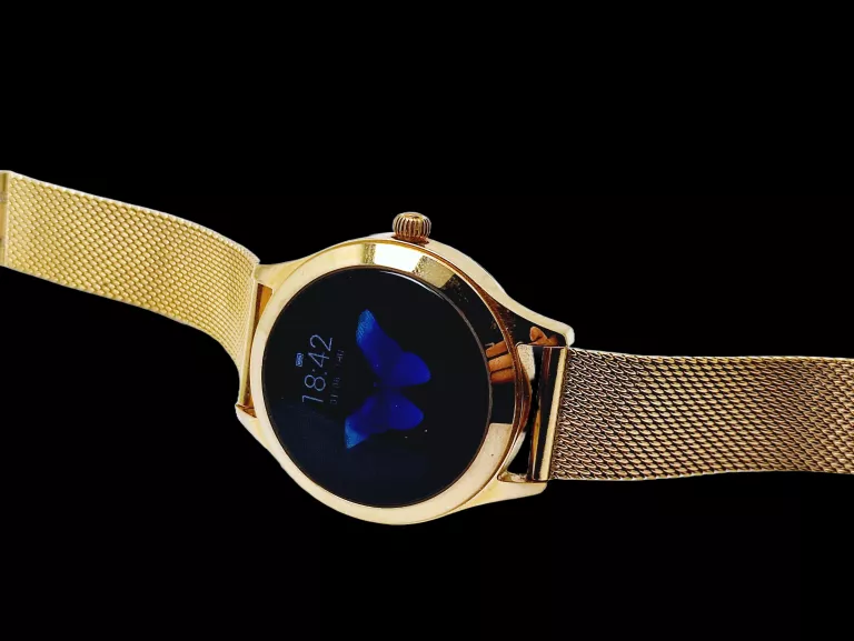 SMARTWATCH RUBICON ZŁOTY