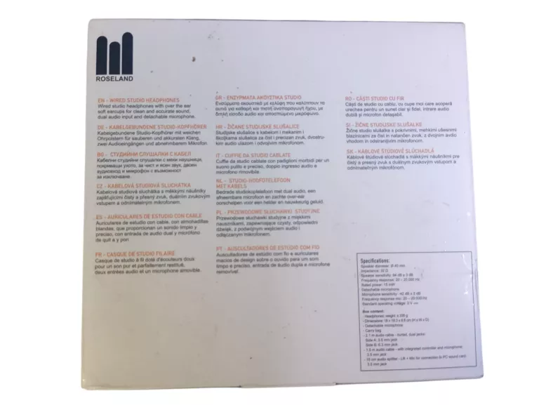 SŁUCHAWKI NAUSZNE ROSELAND RS-24E 8715342041131