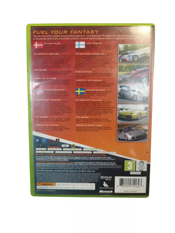 GRA XBOX 360 FORZA 2 MOTORSPORT
