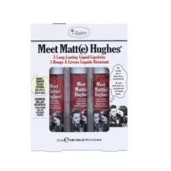 THE BALM MEET MATT(E) HUGHES 3 LONG LASTING LIQUID LIPSTICK DO UST 3 SZT