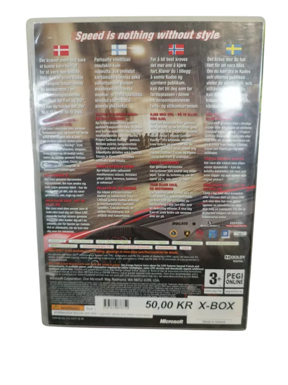 GRA XBOX 360 PGR 4