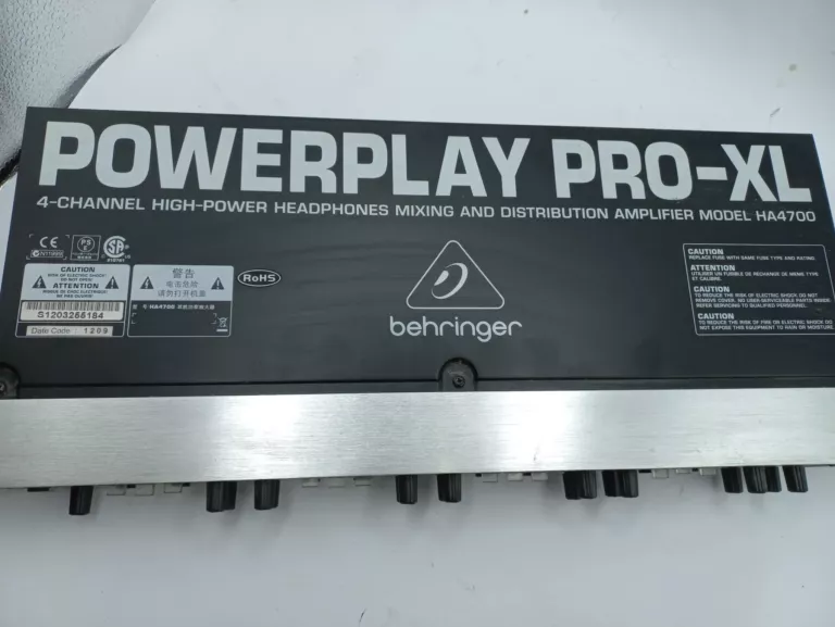 BEHRINGER PRO POWERPLAY XL HA4700