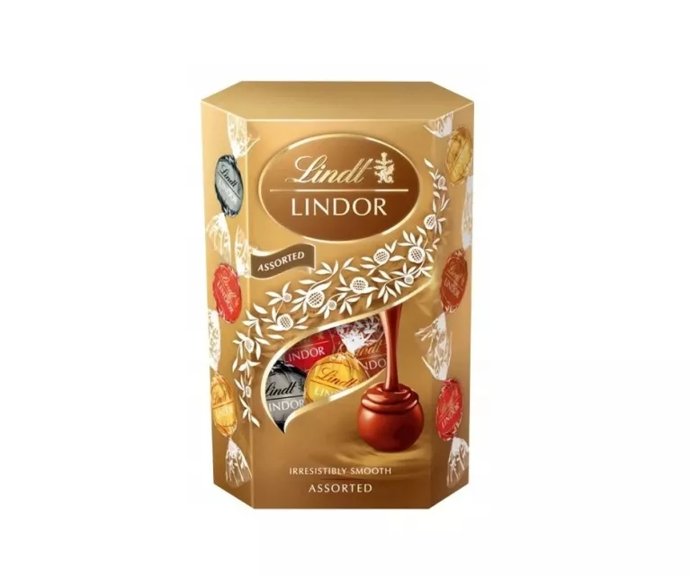 PRALINKI Z CZEKOLADY LINDT LINDOR ASSORTED Z NADZIENIEM 200 G