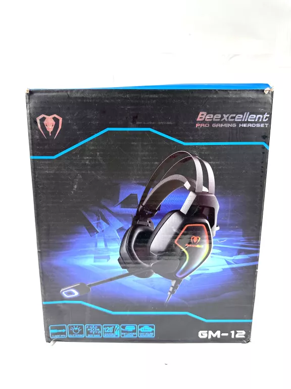 SŁUCHAWKI NAUSZNE BEEXCELLENT GM-12 GAMING