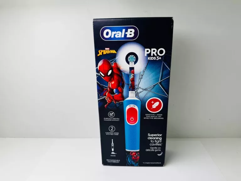 SZCZOTECZKA ELEKTRYCZNA DLA DZIECI ORAL-B VITALITY PRO D103 KIDS SPIDERMAN