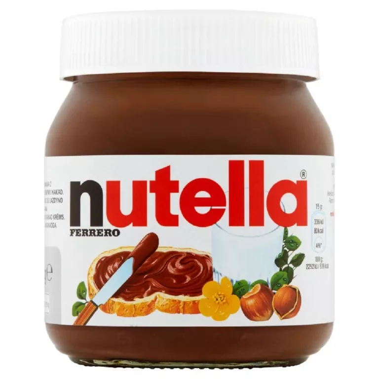 NUTELLA 350G KREM CZEKOLADOWY Z ORZECHAMI FERRERO