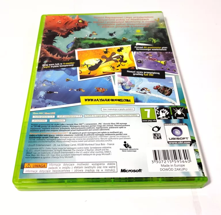 GRA NA XBOX360 RAYMAN ORIGINS