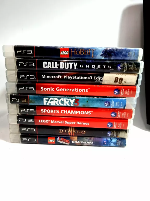KONSOLA SONY PLAYSTATION 3 PS3 SUPER SLIM CECH-4204C PAD OPIS