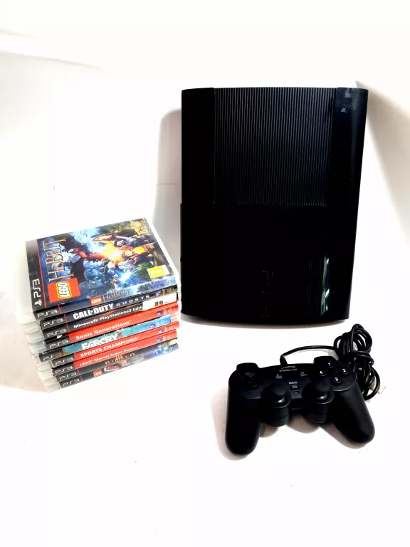 KONSOLA SONY PLAYSTATION 3 PS3 SUPER SLIM CECH-4204C PAD OPIS