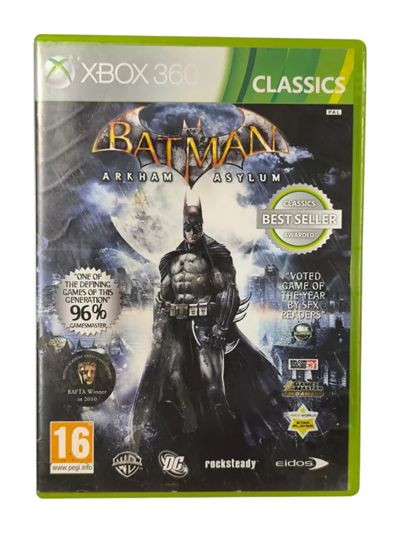 BATMAN: ARKHAM ASYLUM MICROSOFT XBOX 360