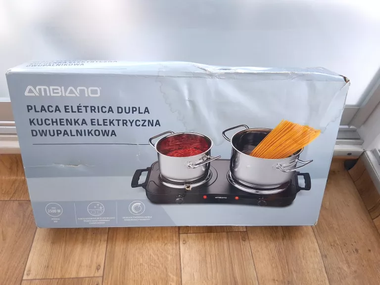 KUCHENKA ELEKTRYCZNA DWUPALNIKOWA