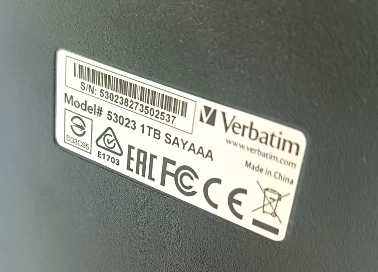 DYSK VERBATIM 53023 1TB