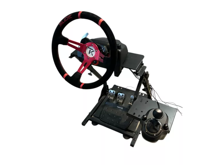 KIEROWNICA LOGITECH G29 + PEDŁY + DRIVING FORCE SHIFTER + STELAŻ